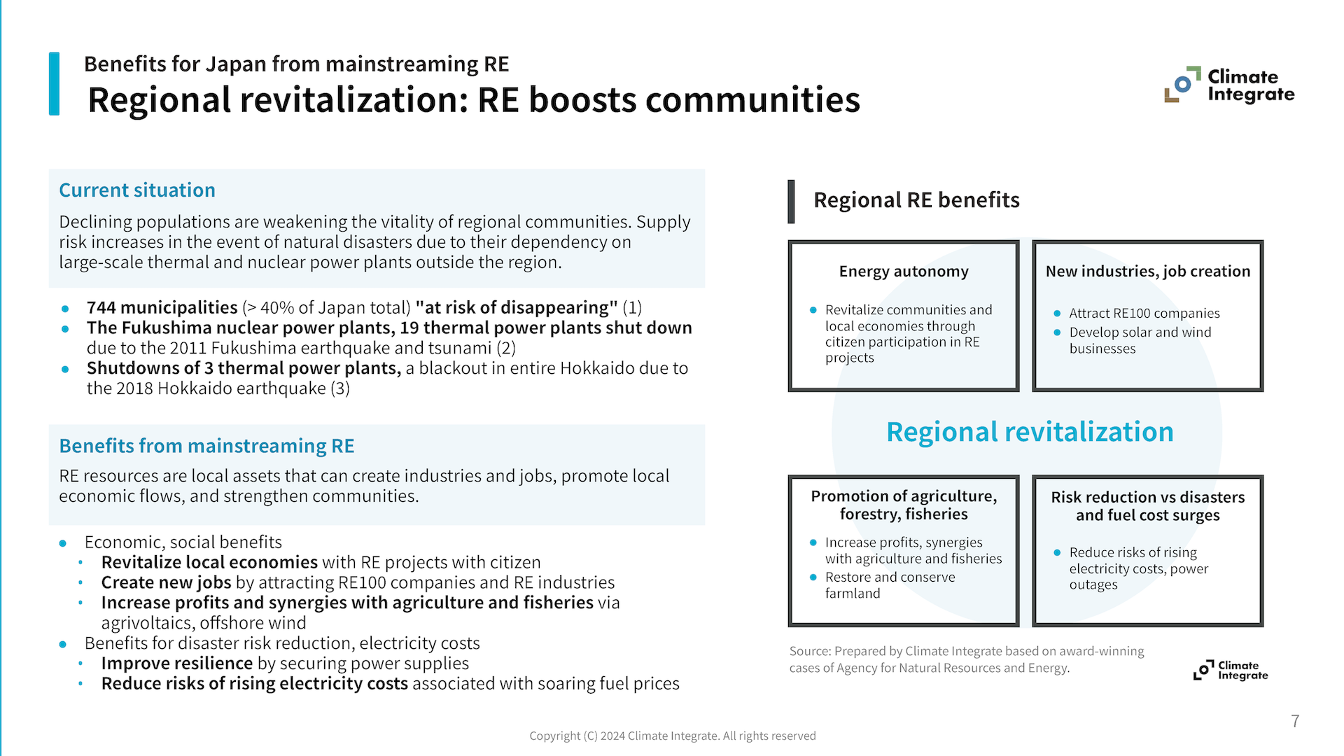 Mainstreaming Renewable Energy in Japan_p.7